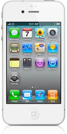 Смартфон APPLE iPhone 4 8GB White - Саяногорск