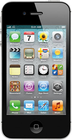 Смартфон APPLE iPhone 4S 16GB Black - Саяногорск