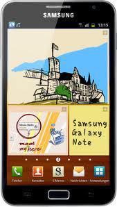 Смартфон Samsung Galaxy Note GT-N7000 Blue - Саяногорск